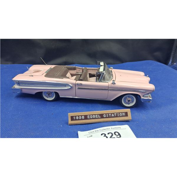 Franklin Mint 1:24 scale 1958 Edsel Citation