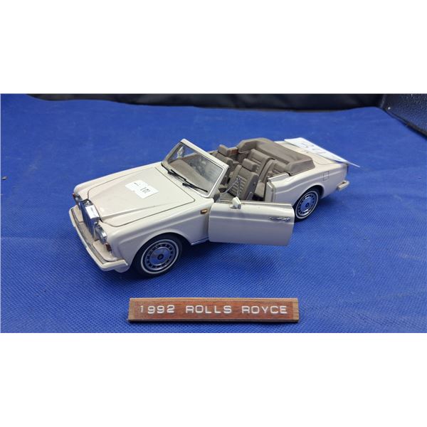 Franklin Mint 1:24 scale 1992 Rolls Royce