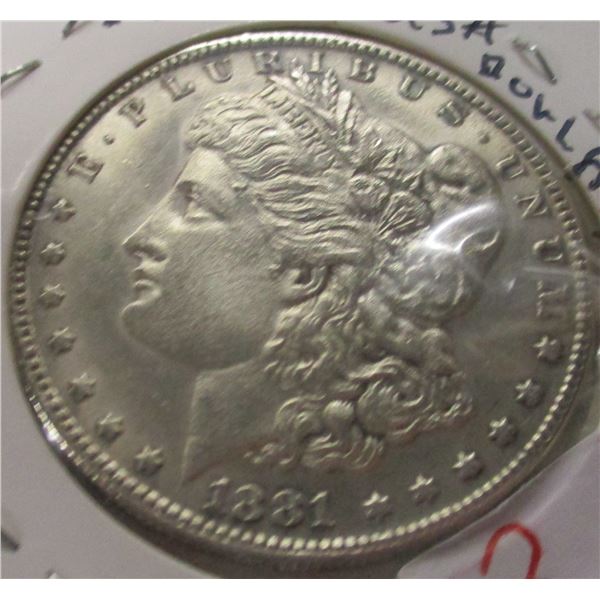 1881 USA MORGAN DOLLAR (RP)