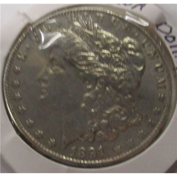 1881 USA MORGAN DOLLAR (RP)