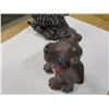 Image 3 : ESTATE:  WOLF & DOG ORNAMENT