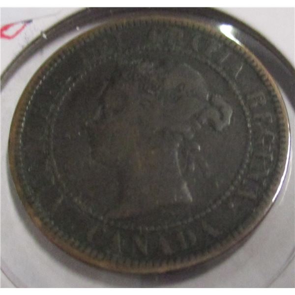 1884 CANADA VICTORIAN LARGE PENNY