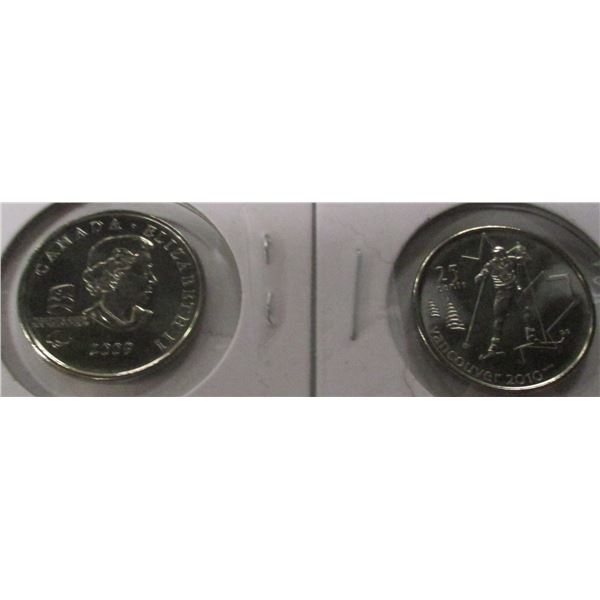 2009/2010 PROOF CANADA VANCOUVER OLYMPIC QUARTERS