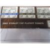 Image 2 : EDMONTON OILERS 2002 STANLEY CUP PLAYOFF TICKETS