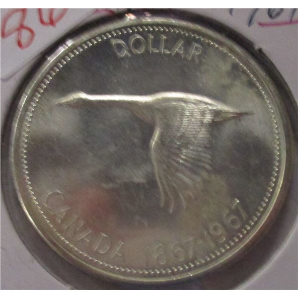 1967 CANADA SILVER DOLLAR