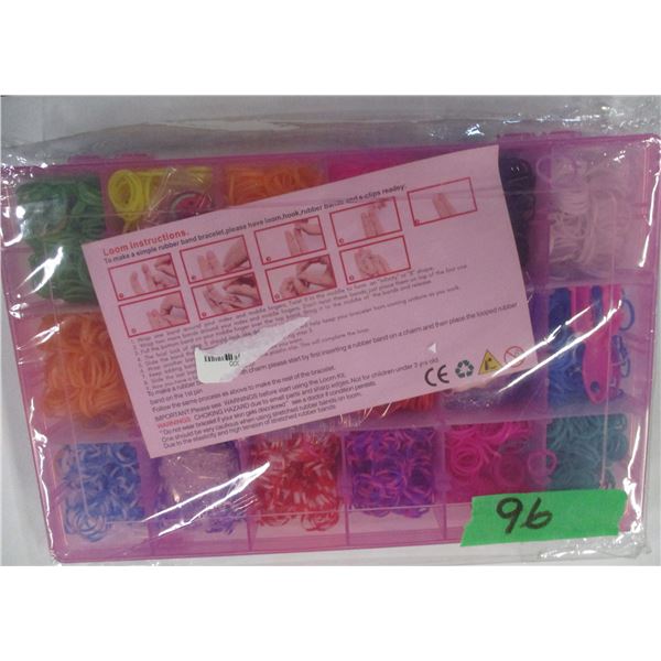 AMAZON (AS IS):  RUBBER BAND BRACELET KIT