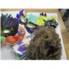 Image 2 : FLAT C/W ASSORTED MASKS, WIGS, ETC