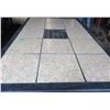 Image 1 : TILE TOP PATIO TABLE (APPROX. 66" X 42")
