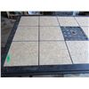 Image 5 : TILE TOP PATIO TABLE (APPROX. 66" X 42")