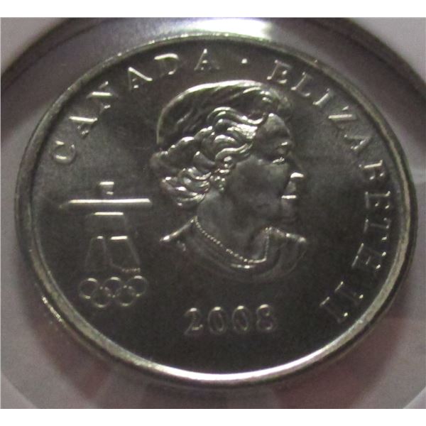 2010 PROOF VANCOUVER CANADA QUARTER