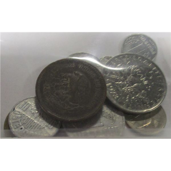 LOT OF 10 WORLD COLLECTABLE COINS