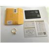 Image 2 : RS 6.5 MM 10 KT GP RING WITH STONE & CERTIFICATE