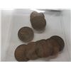 Image 1 : 1955 KEY DATE LOT OF 10 LAST OF CANADA PENNIES