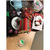 Image 4 : BOX C/W GIFT BOXES, GLASS VASE, ETC