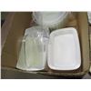 Image 1 : BOX C/W ASSORTED PLASTICWARE