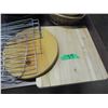 Image 5 : BOX C/W POTS, PANS, RACKING, CUTTING BOARDS, ETC