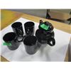 Image 2 : ESTATE:  BLACK TEAPOT & 4 CUPS
