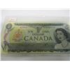 Image 1 : 1973 UNCIRCULATED LAST OF CANADA $1 BILL