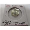 Image 3 : 1967 CANADA SILVER FISH DIME