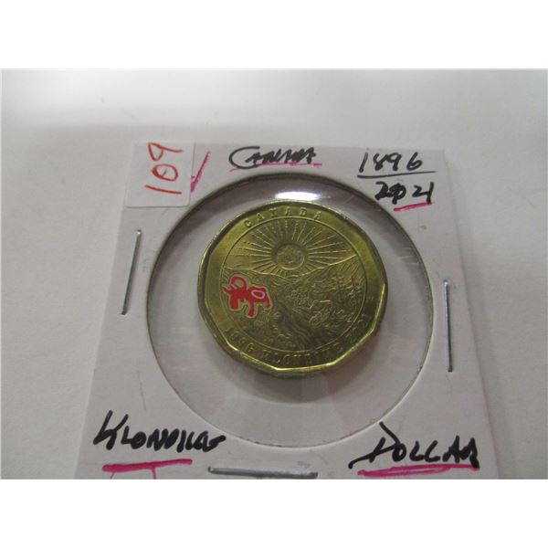1896 - 2021 CANADA KLONDIKE DOLLAR
