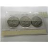 Image 6 : 1934, 1935 & 1936 CANADA KING GEORGE V NICKELS