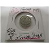 Image 3 : 1919 CANADA KING GEORGE V SILVER DIME