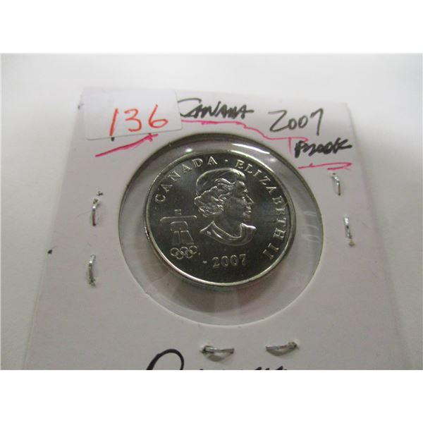2007 PROOF CANADA QUARTER