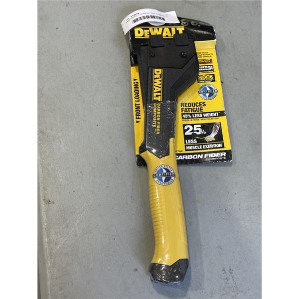 NEW DEWALT CARBON FIBRE COMPOSITE HAMMER TACKER