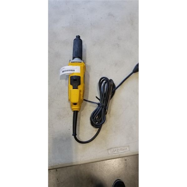 DEWALT 1-1/2 INCH ELECTRIC DIE GRINDER, TESTED WORKING