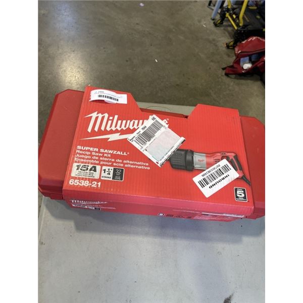 NEW MILWAUKEE SUPER SAWSALL, 6538-21 SEALED