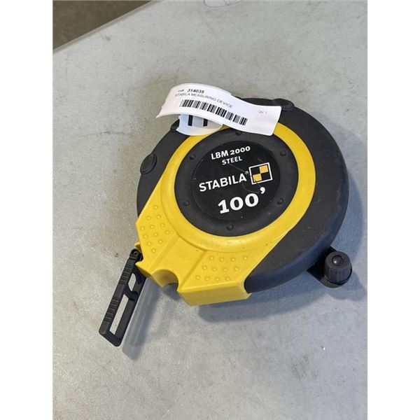 STABILA MEASURING DEVICE