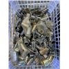 Image 3 : 2 CRATES AND BUCKET FULL OF MARINE COMPNENTS, CLEATS, CONNECTORS ETC