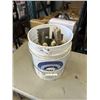 Image 1 : BUCKET OF METAL TROUGHS