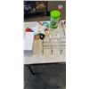 Image 3 : MILK CRATE INCLUDING POWERFIST 1" CHISEL, 10 PACK PENCILS, SANITIZATION WIPES, TENNIS BALLS