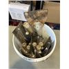 Image 2 : BUCKET OF METAL TROUGHS