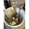 Image 4 : BUCKET OF METAL TROUGHS