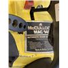 Image 2 : MCCULLOCH MAC 140 CHAINSAW. WORKING
