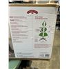 Image 4 : HOLIDAY TIME 7 FOOT PRE LIT DUNCAN QUICK SET CHRISTMAS TREE