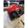 Image 2 : RED MOTORCYUCLE HELMET, EXTENDABLE POLE AND MICRO FLEECE ROLL