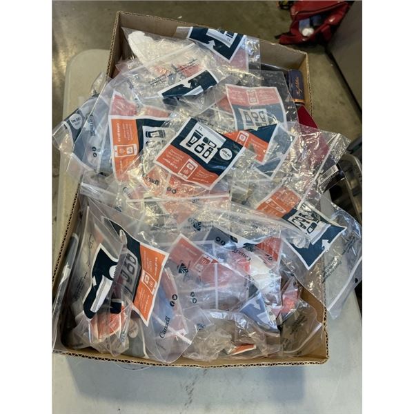 LARGE TRAY OF ITEMS REJECTED AT AIRPORT