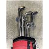 Image 3 : ASSORTED VINTAGE GOLF CLUBS IN YOUTH BAG