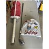 Image 1 : BAG OF GOLF BALLS, GOLF BALL HOLDER, AND CLUB