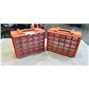 Image 1 : 2 SMALL PARTS ORGANIZERS