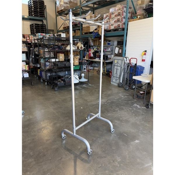 PROGRESSION FITNESS ROLLING RACK. 82 INCH