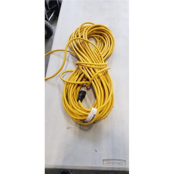 APPROX 75FT YELLOW EXTENSION CORD