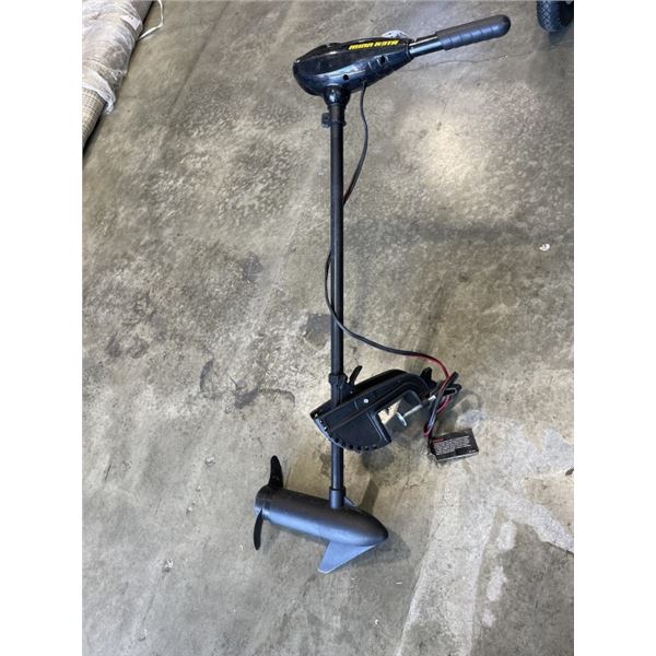 MINNKOTA ENDURA 40LB THRUST BOAT MOTOR. WORKING