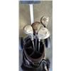 Image 2 : GOLF CLUBS, BAG AND CADDY