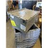 Image 3 : STACK OF 8 HEAVY DUTY STORAGE TOTES WITH BUILT IN LIDS