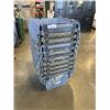 Image 1 : STACK OF 10 HEAVY DUTY STORAGE TOTES WITH BUILT IN LIDS