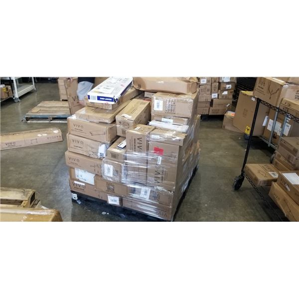 PALLET OF VIVO MOUNTS AND ACCESSORIES